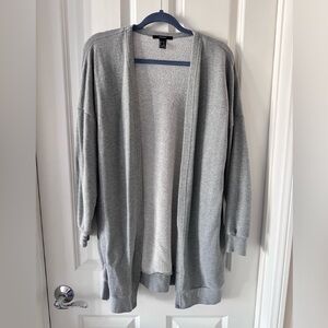Forever 21 Gray Open-Front Women's Sweater